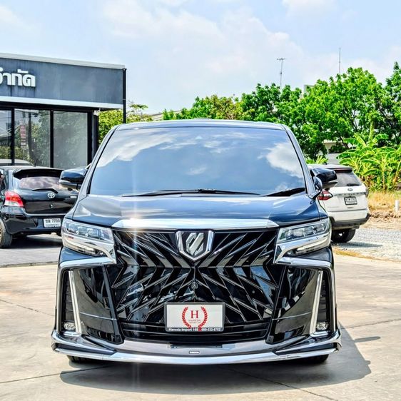 รถ Toyota Alphard 2.5 S C-Package สี ดำ