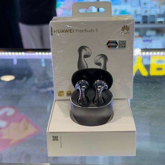 อื่นๆ Huawei FreeBuds 5 สีดำ ศูนย์ สภาพสวยมากๆ หูฟังสไตล์Earbuds พร้อมระบบตัดเสียงANC 🩷🩷
