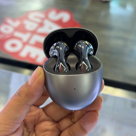 Huawei FreeBuds 5 สีดำ ศูนย์ สภาพสวยมากๆ หูฟังสไตล์Earbuds พร้อมระบบตัดเสียงANC 🩷🩷 รูปที่ 2