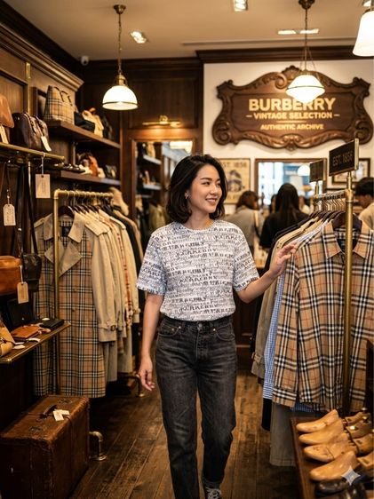 BURBERRY อก40“ รูปที่ 2