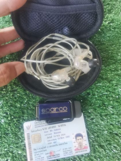 หูฟังSHURE315แท้ใช้งานได้ปกติ​ สนใจจะมาลองฟังดูก่อนได้ครับที่ถนนจตุโชติเขตสายไหม​หรือปลายทางก็มีครับไม่บวกเพิ่ม รูปที่ 3