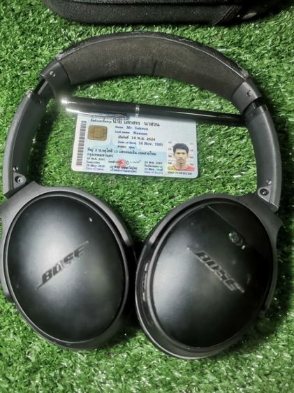 หูฟัง Bluetooth Bose​และใช้สาย aux ได้​ใช้งานได้ปกติแบตเตอรี่เก็บไฟเสียงดีลำโพงไม่แตก​ยางเริ่มเสื่อม​ยางเริ่มเสื่อม​นัดดูที่สายไหม​ รูปที่ 4