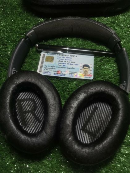 หูฟัง Bluetooth Bose​และใช้สาย aux ได้​ใช้งานได้ปกติแบตเตอรี่เก็บไฟเสียงดีลำโพงไม่แตก​ยางเริ่มเสื่อม​ยางเริ่มเสื่อม​นัดดูที่สายไหม​ รูปที่ 3