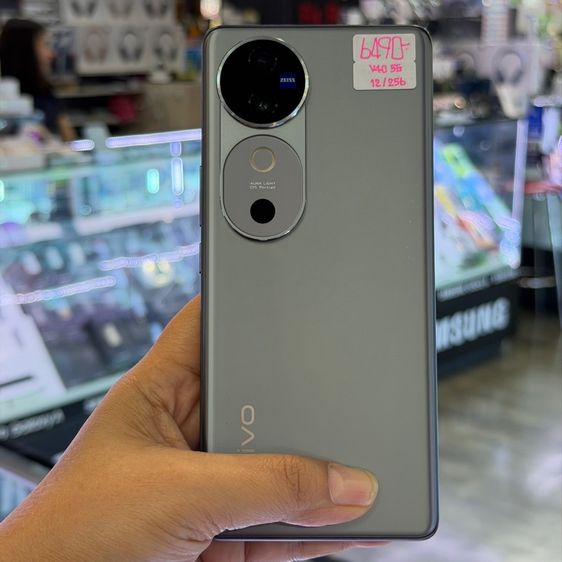 ViVO V40 5G สีSilver เครื่องศูนย์ สภาพสวยมากๆ จอ6.78นิ้ว แรม12รอม256 Snap7 Gen3 กล้อง50ล้าน(2ตัว)🩷🩷 รูปที่ 2
