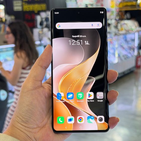 อื่นๆ 256 GB ViVO V40 5G สีSilver เครื่องศูนย์ สภาพสวยมากๆ จอ6.78นิ้ว แรม12รอม256 Snap7 Gen3 กล้อง50ล้าน(2ตัว)🩷🩷