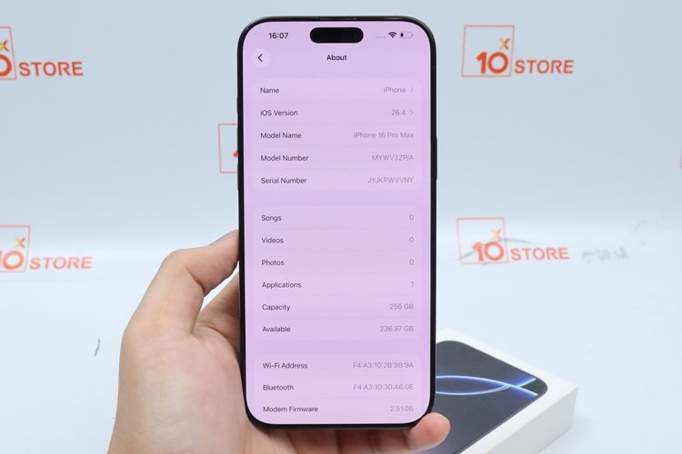 iPhone 16 Pro Max 256GB - ID26030501 รูปที่ 3