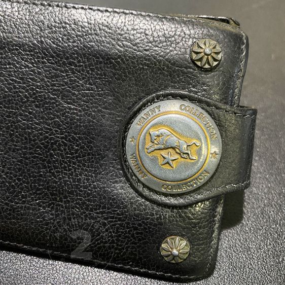 ปล่อยงานสะสม รุ่นลิมิเต็ด หายาก IL Bisonte Wallet Made in Italy แบรนด์แท้ รูปที่ 6