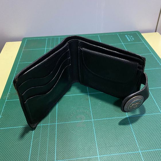 ปล่อยงานสะสม รุ่นลิมิเต็ด หายาก IL Bisonte Wallet Made in Italy แบรนด์แท้ รูปที่ 4