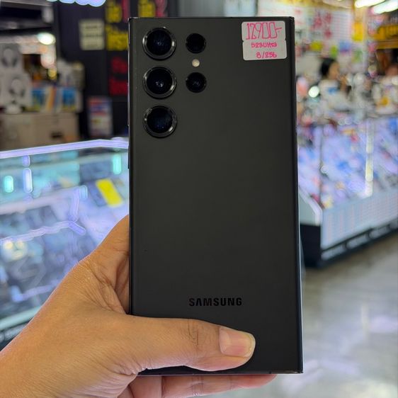 Samsung S23 Ultra 256GB สีดำ เครื่องศูนย์ สภาพสวย จอ6.8นิ้ว แรม8รอม256 Snap8 Gen2 กล้อง200ล้าน(4ตัว) 🩷🩷 รูปที่ 2