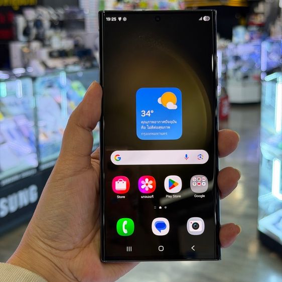 Galaxy S23 Ultra 256 GB Samsung S23 Ultra 256GB สีเขียว เครื่องศูนย์ สภาพสวยมาก จอ6.8นิ้ว แรม8รอม256 Snap8 Gen2 กล้อง200ล้าน(4ตัว)🩷🩷