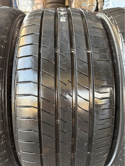 ล้อแม็กมือ1 ขอบ17 TC105X 5รู114 กว้าง8 ออฟ35 สีไฮเปอร์แบล็ค ล้อเบา FLOW FORMING งานJP งานสวยมากๆ พร้อมยางมือ2 DUNLOP225-45-17 ปี24 รูปที่ 8