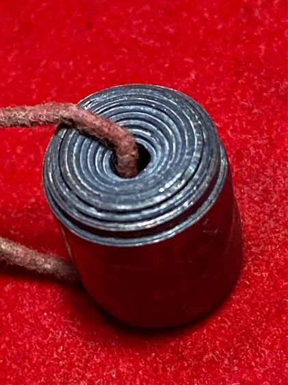 ตะกรุดลูกอม(โลกธาตุเนื้อเงิน)หลวงปู่ใจวัดเสด็จ รูปที่ 10