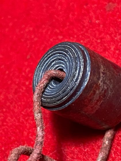 ตะกรุดลูกอม(โลกธาตุเนื้อเงิน)หลวงปู่ใจวัดเสด็จ รูปที่ 16