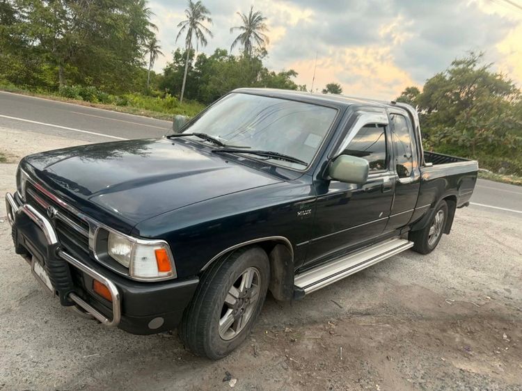 Toyota Hilux Mighty-X 1995 2.4 ดีเซล ไม่ติดแก๊ส เกียร์ธรรมดา เขียว รูปที่ 2