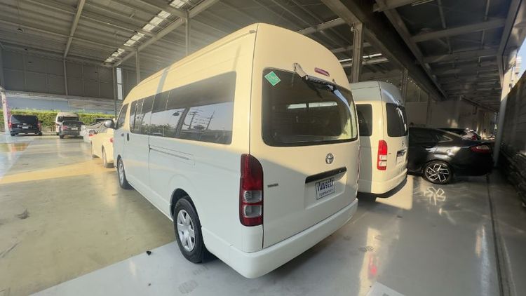 Toyota Commuter 2012 2.7 Van เบนซิน NGV เกียร์ธรรมดา ขาว รูปที่ 3