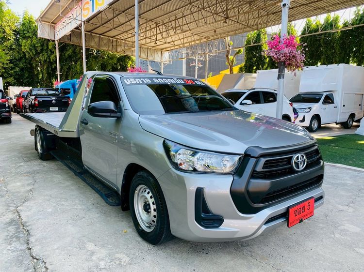 Toyota Hilux Revo 2023 2.8 J Plus Pickup ดีเซล ไม่ติดแก๊ส เกียร์ธรรมดา เทา รูปที่ 4