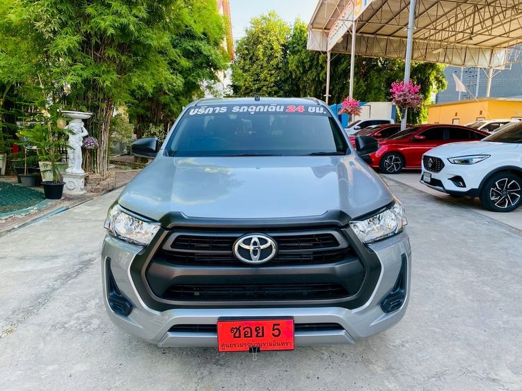 Toyota Hilux Revo 2023 2.8 J Plus Pickup ดีเซล ไม่ติดแก๊ส เกียร์ธรรมดา เทา รูปที่ 3