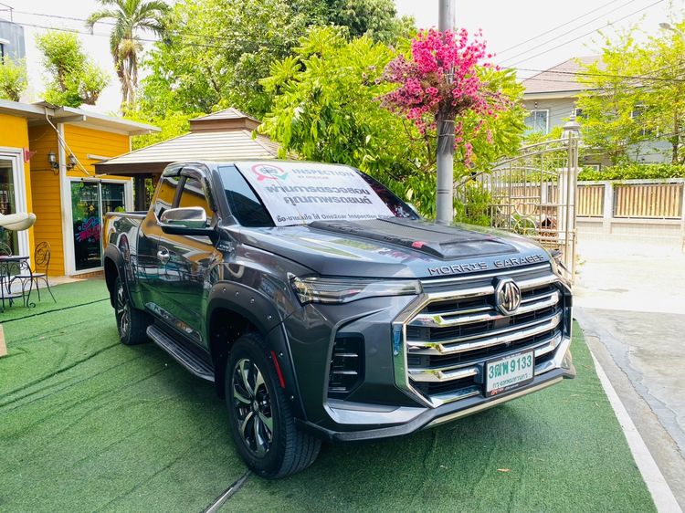 MG Extender 2022 2.0 Grand X Pickup ดีเซล ไม่ติดแก๊ส เกียร์ธรรมดา เทา รูปที่ 3