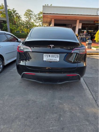 Tesla Model Y 2022 Rear-Wheel Drive Utility-car ไฟฟ้า ไม่ติดแก๊ส เกียร์อัตโนมัติ ดำ รูปที่ 4