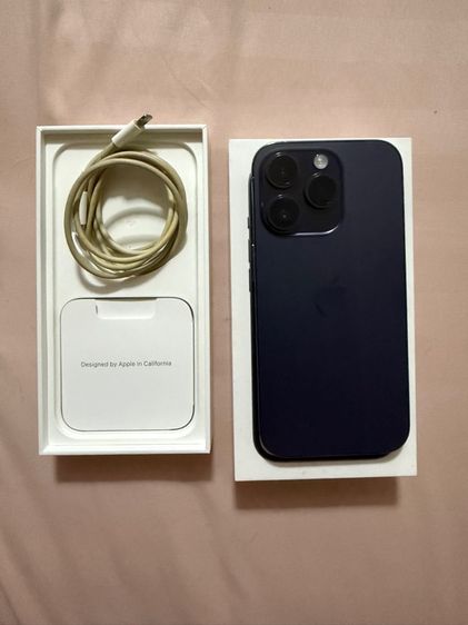 ขาย iphone 14 pro 128gb deep purple รูปที่ 2