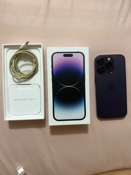 ขาย iphone 14 pro 128gb deep purple รูปที่ 3