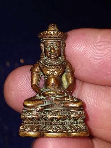 พระกริ่งจอมสุรินทร์ เนื้อนวโลหะ หลวงปู่ดุลย์ วัดบูรพาราม ปี 2513 สวย สมบูรณ์ เก่า แท้ พระกริ่งจอมสุรินทร์ ออกแบบโดยนายช่างเกษม มงคลเจริญ โดย รูปที่ 3