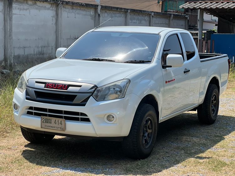 Isuzu D-MAX 2018 1.9 S Pickup ดีเซล ไม่ติดแก๊ส เกียร์ธรรมดา ขาว รูปที่ 2