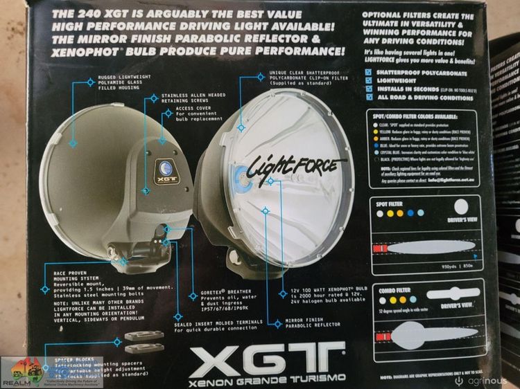 สปอร์ตไลท์ Light FORCE  GXT MADE IN AUSTRALIA รูปที่ 10