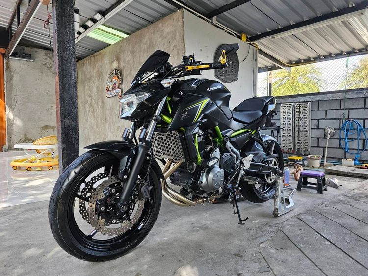 Kawasaki Z650 สีดำ ปี2018