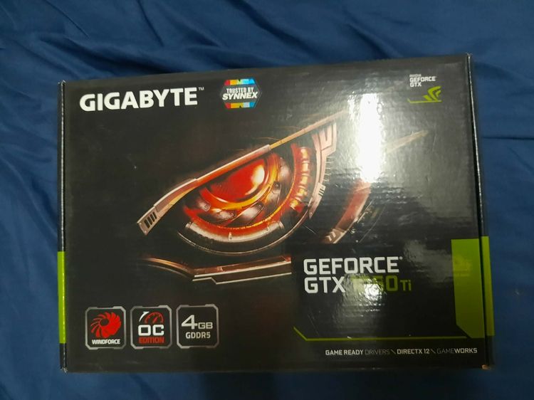 อื่นๆ การ์ดจอมือสอง Gigabyte GeForce GTX 1050 Ti Windforce OC 4G
