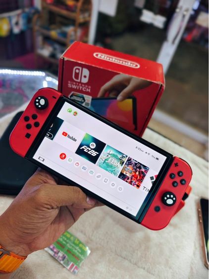 - Nintendo Switch Oled Mario Red Editio รูปที่ 3