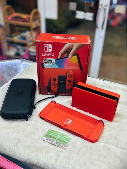 - Nintendo Switch Oled Mario Red Editio รูปที่ 2