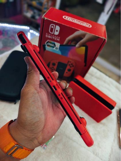 - Nintendo Switch Oled Mario Red Editio รูปที่ 6