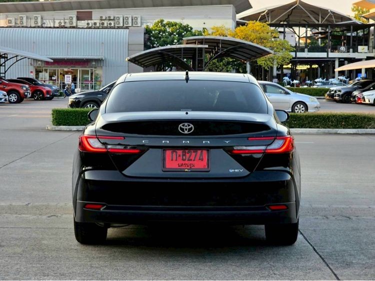 Toyota Camry 2025 2.5 HEV Premium Luxury Sedan ไฮบริด ไม่ติดแก๊ส เกียร์อัตโนมัติ ดำ รูปที่ 3