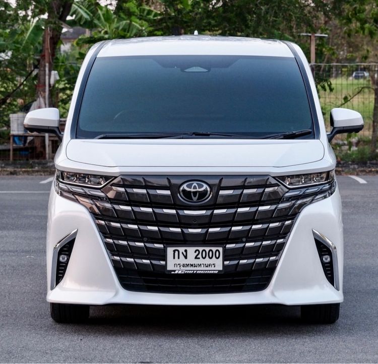 Toyota Alphard 2025 2.5 Z Van เบนซิน ไม่ติดแก๊ส เกียร์อัตโนมัติ ขาว รูปที่ 2