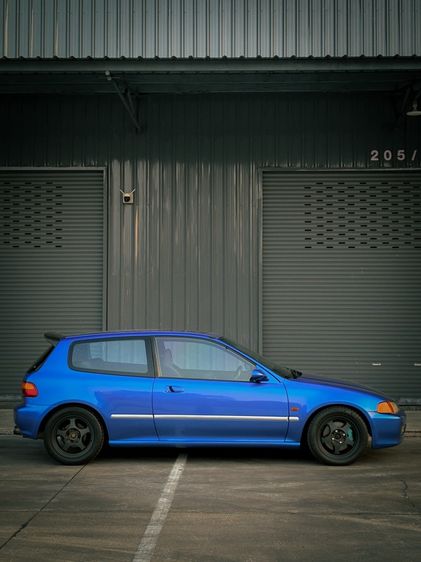 Honda Civic 1995 1.6 VTi Sedan เบนซิน ไม่ติดแก๊ส เกียร์ธรรมดา น้ำเงิน รูปที่ 2
