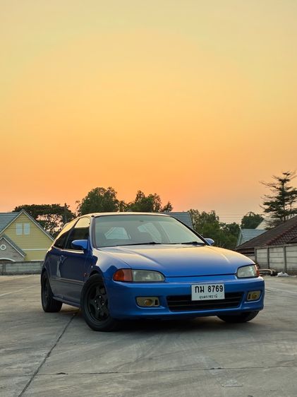 Honda Civic 1995 1.6 VTi Sedan เบนซิน ไม่ติดแก๊ส เกียร์ธรรมดา น้ำเงิน รูปที่ 4