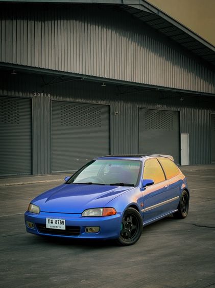 รถ Honda Civic 1.6 VTi สี น้ำเงิน