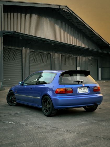 Honda Civic 1995 1.6 VTi Sedan เบนซิน ไม่ติดแก๊ส เกียร์ธรรมดา น้ำเงิน รูปที่ 3