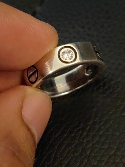 แหวนเงิน cartier รูปที่ 2