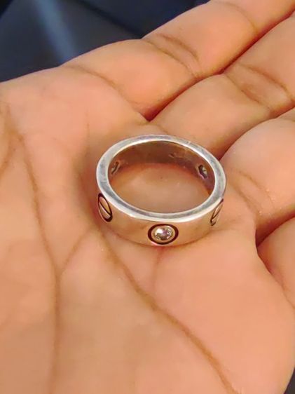 แหวนเงิน cartier รูปที่ 3
