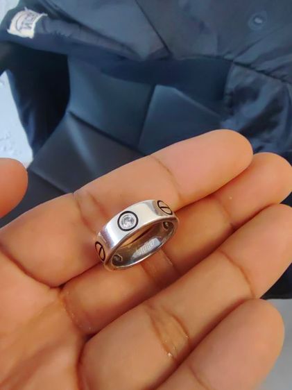 แหวนเงิน cartier รูปที่ 4