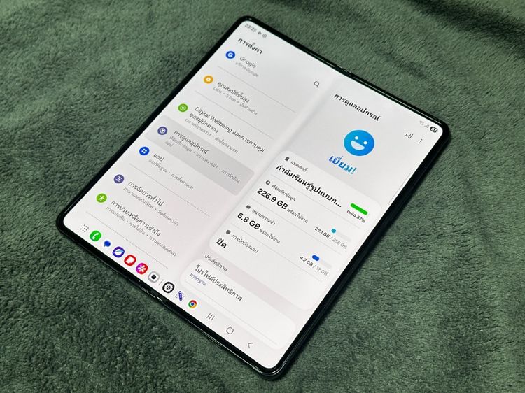 Samsung Fold 4 สีดำ 12 256GB เครื่องศูนย์ รูปที่ 4