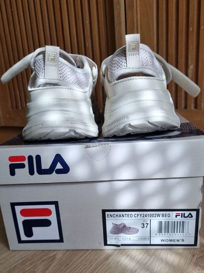 รองเท้าลำลองผู้หญิงสีครีม Fila เบอร์ 37 รูปที่ 13