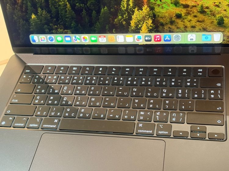 MacBook Air 15 M3  Midnight Ram 8 SSD 256GB ใช้งานน้อย ประกันเหลือ รูปที่ 5