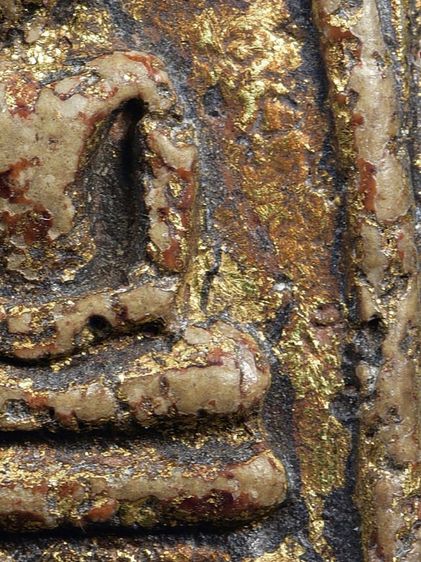 สวยมาก-พระบ้าน สมเด็จวัดระฆัง พิมพ์ใหญ่ ลงรักปิดทอง เก่า รูปที่ 13