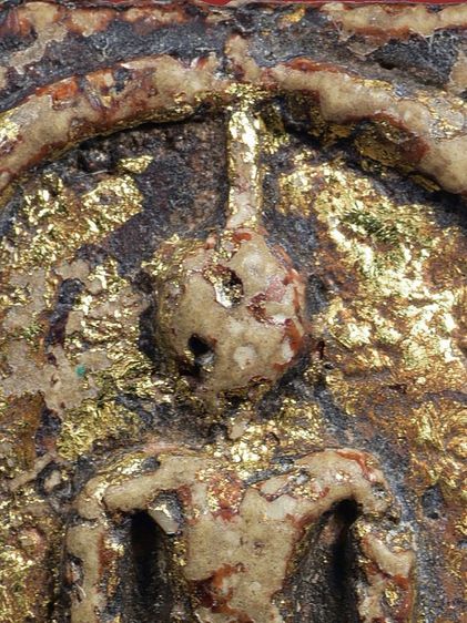 สวยมาก-พระบ้าน สมเด็จวัดระฆัง พิมพ์ใหญ่ ลงรักปิดทอง เก่า รูปที่ 9