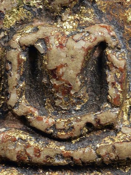 สวยมาก-พระบ้าน สมเด็จวัดระฆัง พิมพ์ใหญ่ ลงรักปิดทอง เก่า รูปที่ 5