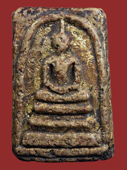 สวยมาก-พระบ้าน สมเด็จวัดระฆัง พิมพ์ใหญ่ ลงรักปิดทอง เก่า รูปที่ 7