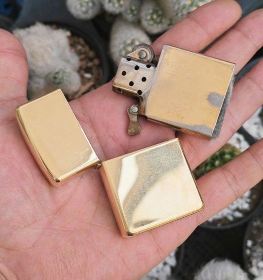 ไฟแช็คทองคำแท้ Vintage Zippo​ 18k​ Solid​ Gold​ ปี​ 1997​ สุดแล้วครับ ราคาแบ่งปันครับ รูปที่ 14